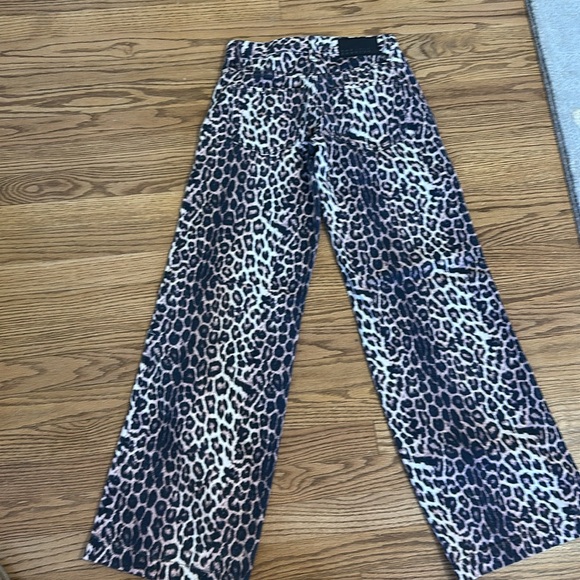 Leopard Print Wide-Leg Pants from PacSun - Picture 2 of 3